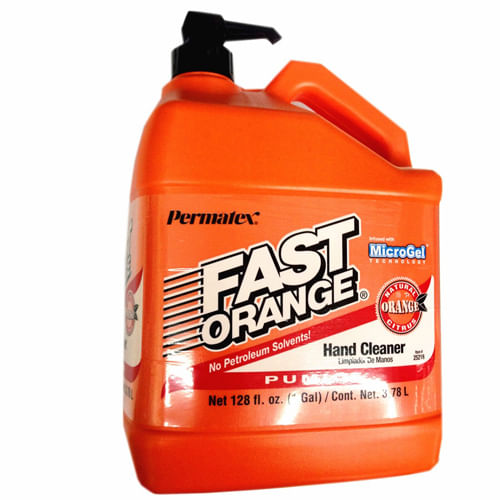 LIMPIA MANO FAST ORANGE ORIGINAL 1GLN PERMATEX 252.18