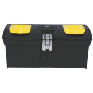 CAJA PARA HERRAMIENTAS MILLENIUM CON BROCHE METAL 16" STANLEY