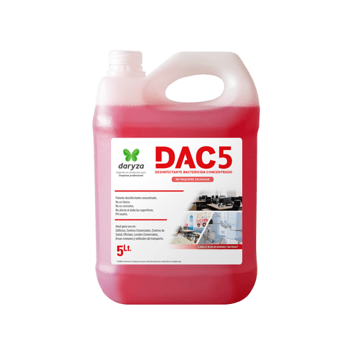 DESINFECTANTE CONCENTRADO 5 LTR DARYZA DAC5