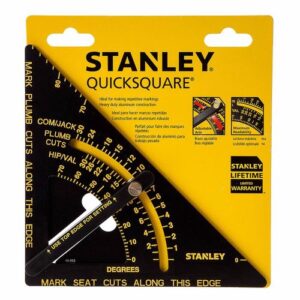 ESCUADRA DE ACERO TRAZADO AJUSTABLE 6" (153MM) STANLEY 46-053