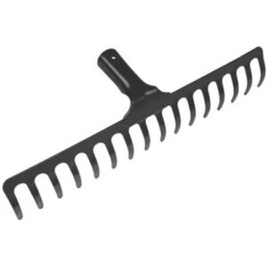 RASTRILLO ACERO CARBONO SIN MANGO 14 DIENTES TRAMONTINA 77101/144