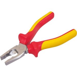 ALICATE UNIVERSAL (ELECTRICISTA) AISLADO 1000V M/ROJO-AMARILLO 8" STANLEY 84-002