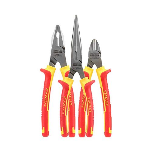 JUEGO 3 ALICATES MAXSTEEL VDE 1000V 84-011