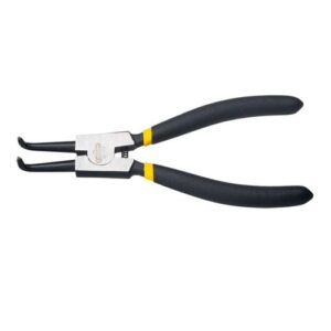 ALICATE PARA ANILLO DE RETENCION EXTERIOR CURVO MANGO NEGRO 7" (178MM) STANLEY 84-272
