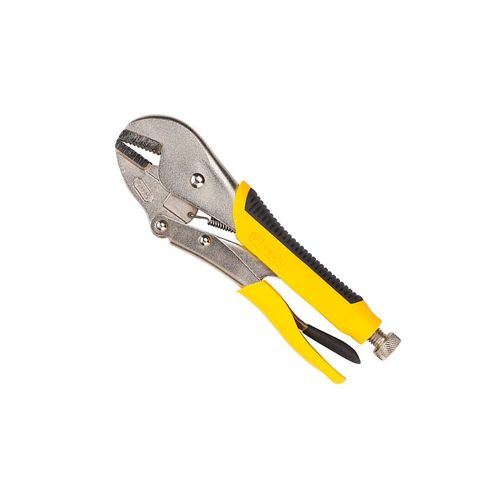 ALICATE PRESION BOCA RECTA PROFESIONAL 10" (254MM) STANLEY 84-379