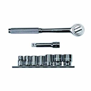 DADO JGO X 11 PZAS ENC 3/8" 10 - 19MM STANLEY 86-218