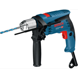 TALADRO PERCUTOR C/CAJA DE CARTON CC V.V.R 0 - 3000RPM 650W 1/2" (13MM) BOSCH GSB13 RE