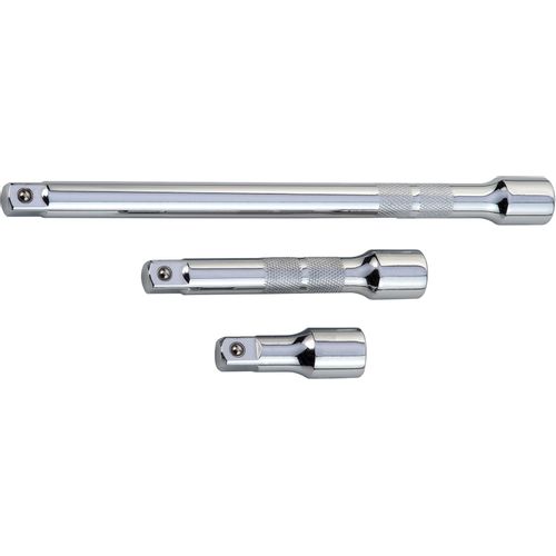 EXTENSION SOCKET JGO X 3 PZAS ENC 1/2" AND CHROME FINISH 2-1/2", 5", 10" PROTO J54111