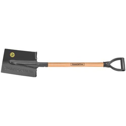 LAMPA RECTA CON MANGO DE MADERA 955 X 213MM TRAMONTINA 77400/424