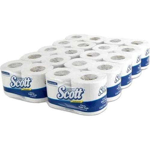 PAPEL HIGIENICO DOBLE HOJA BLANCO PAQUETE 20 RLL SCOTT